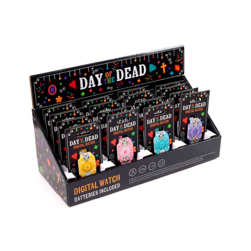 Dia de los muertos digitalt silikone ur