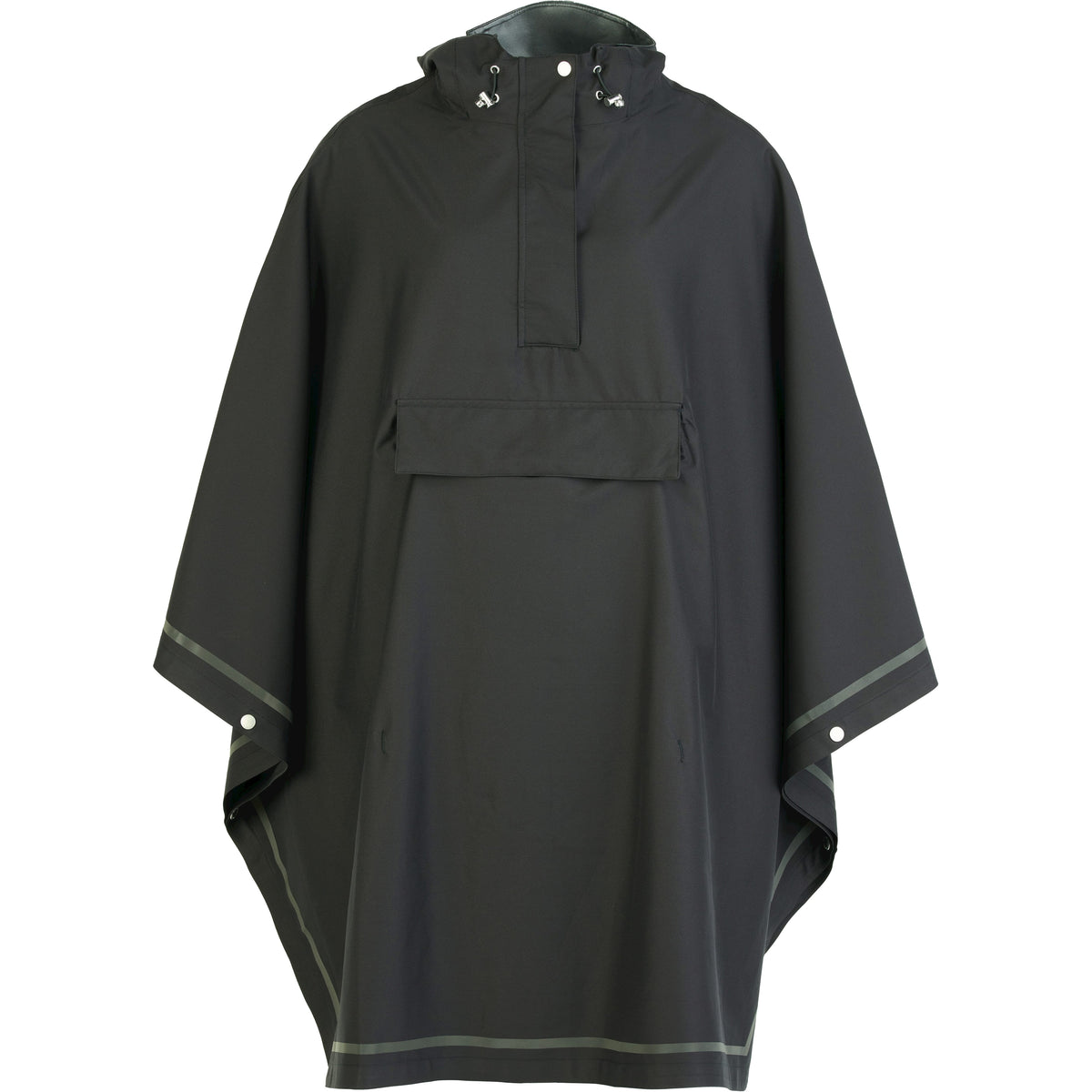 Weathergoods Sverige Poncho Imbris Black M L