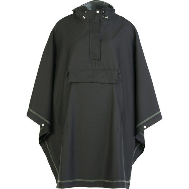 Weathergoods Sverige Poncho Imbris Black M L