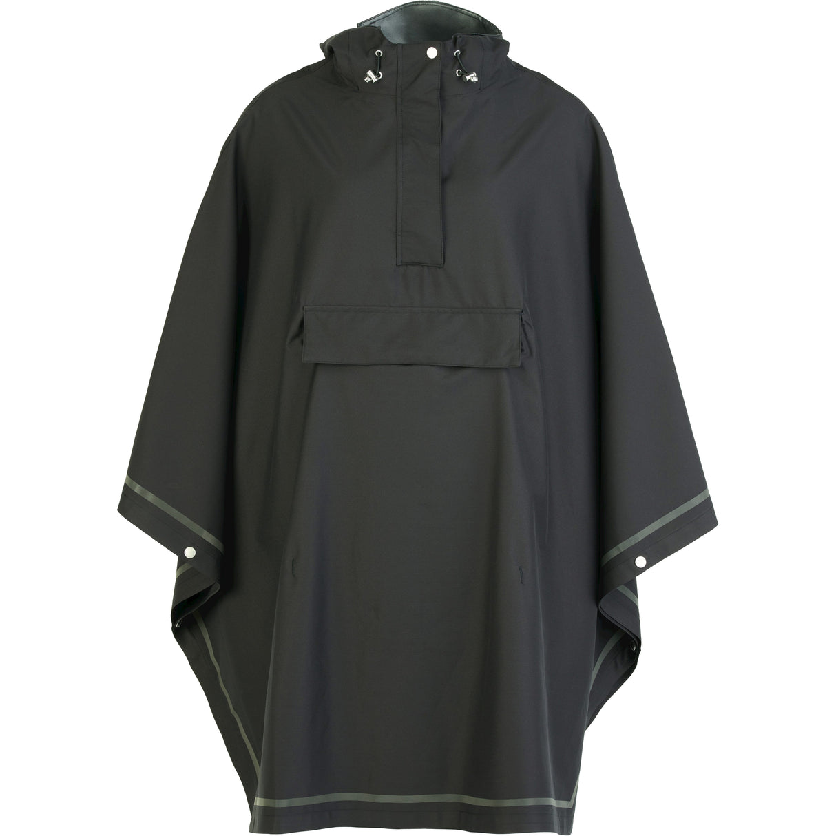 Weathergoods sverige poncho imbris sort s