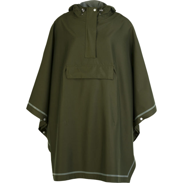 Weathergoods Sverige Poncho Imbris Green S M