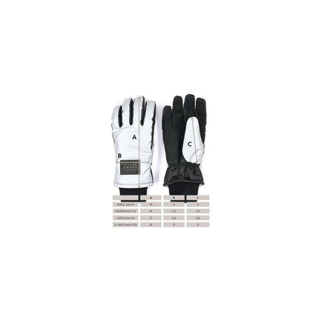 Weathergoods Sverige Refl. Handsker Luna Silver XL