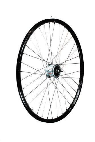 Forhjul 28 tommer 622 sort hub -Dynamo Rollerbrake Spaak 13