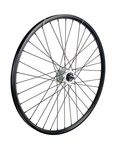 Forhjul 28 tommer 622 sort sort talte hub -Dynamo Rollerbrake
