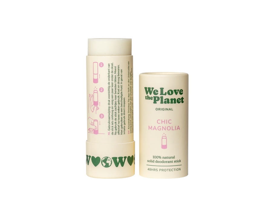 Vi elsker planet deo stick chic magnolia - 40g