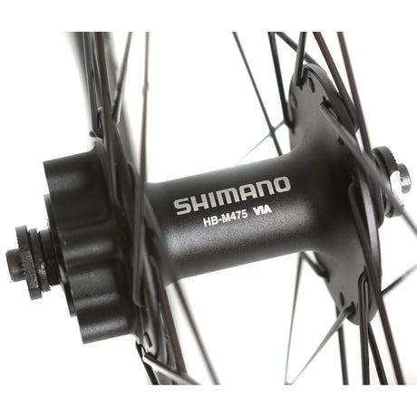 Velox forhjul 28 grus 19 shimano m475 skive 100mm qr