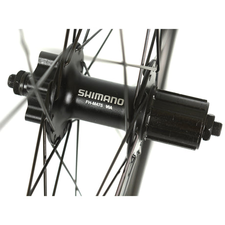 Velox baghjul 28 grus 19 shimano m475 skive 135mm qr