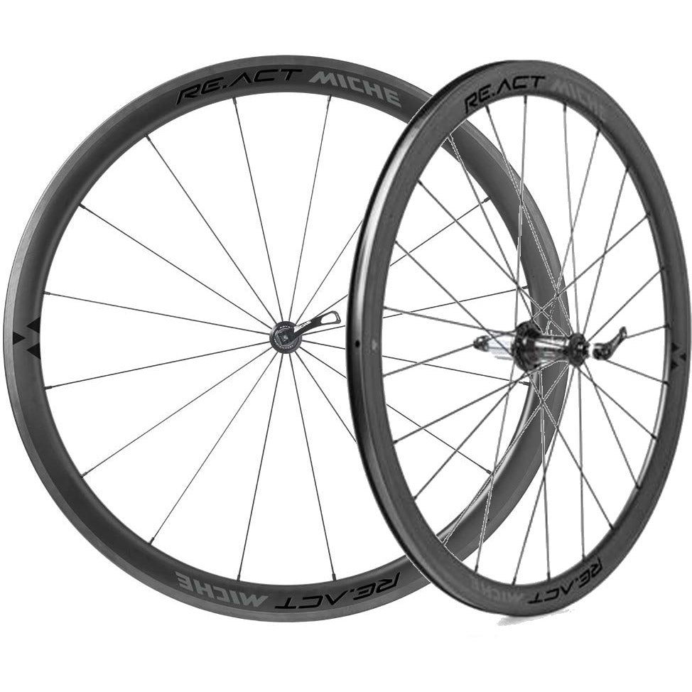 Miche hjulsæt re.act fælgbremse clincher shimano pasform