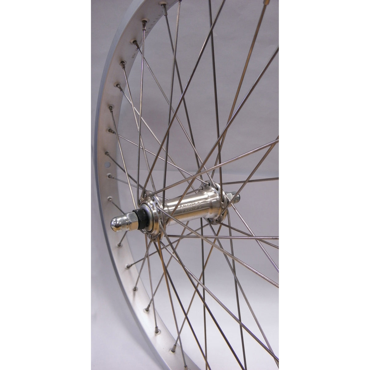 Roland forhjul 20-1,75 aluminium sh32 sølv rustfrit stål eger 14
