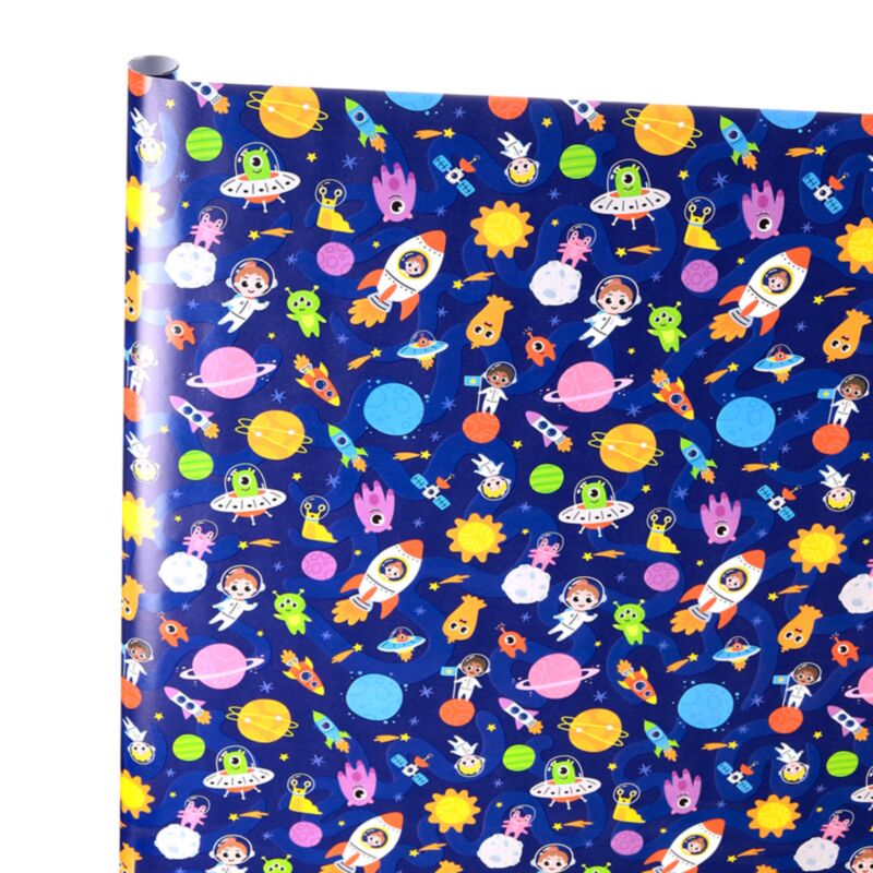 Astronaut 3m gavepapirrulle