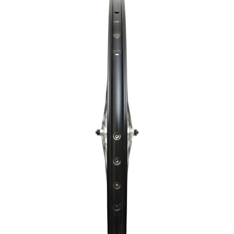 Velox forhjul 28 m240 9x4 rustfrit stål - spaak sort