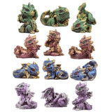 Krystal baby drager miniature figurer