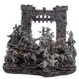 Middelalderlige ridder miniature figurer