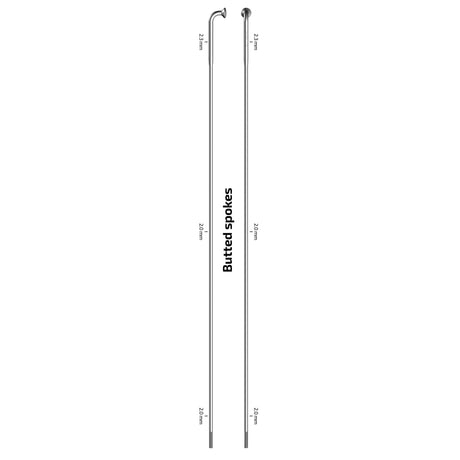 Sapim Spaak 14-284 X-Strong RVS uden Nippel (100st)
