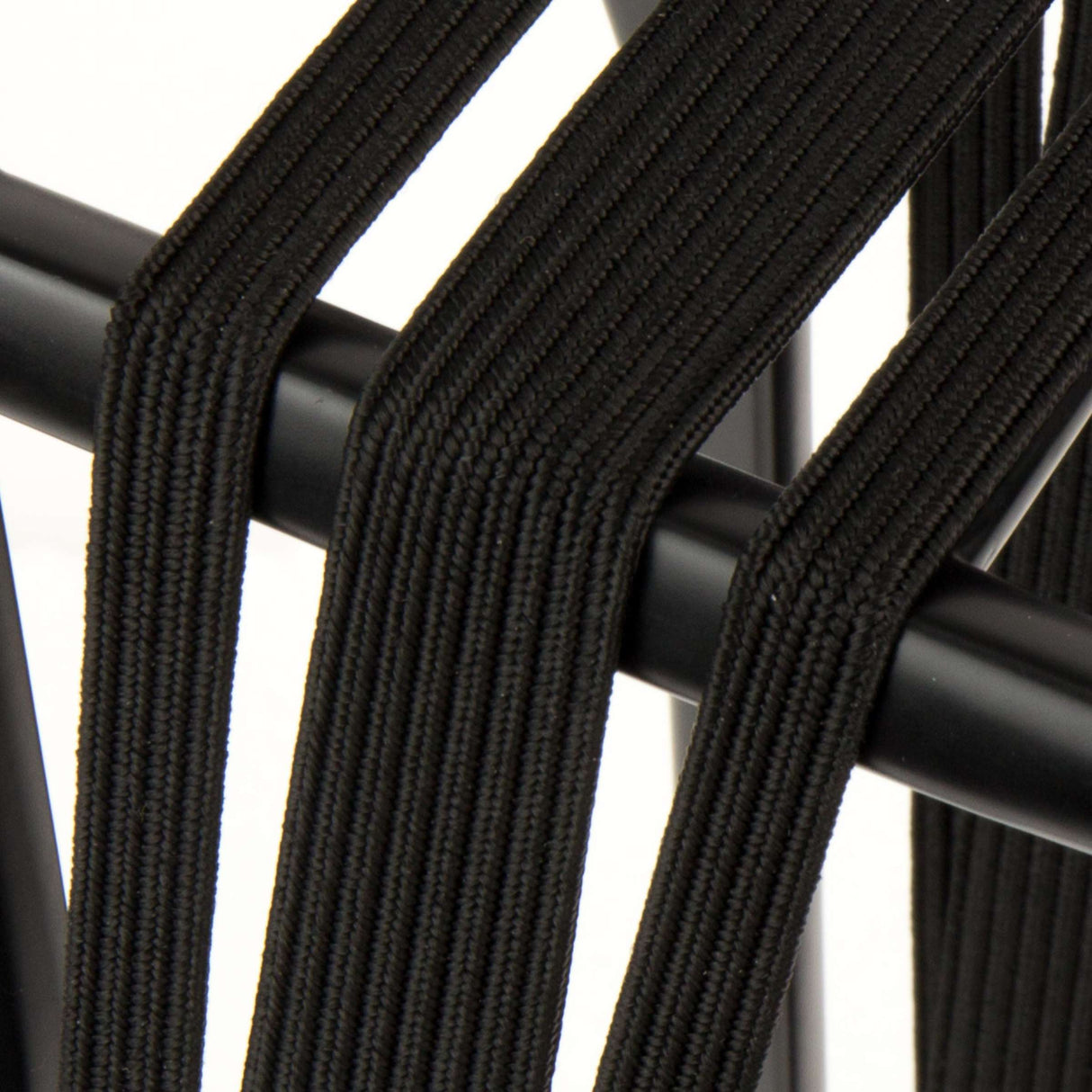 Widek trio bindeøje med krog 24+2x12mm sort sort