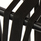 Widek trio bindeøje med krog 24+2x12mm sort sort