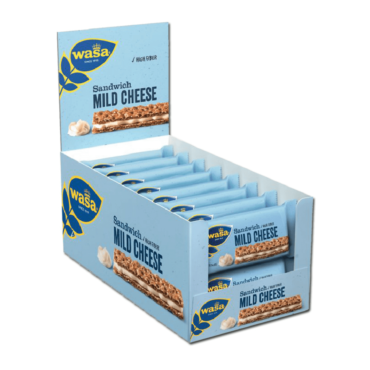 Wasa sandwich mild ost (24x30gr)