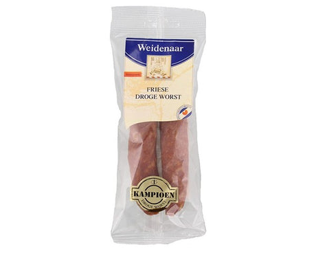Weidenaar friese droge worst (15x 2-pack)