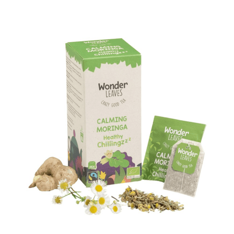 Wonder leaves bio ft beroligende moringa (25x 1,8gr)