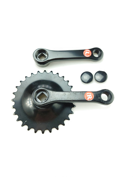 Imp -crank sæt ort 28t sort