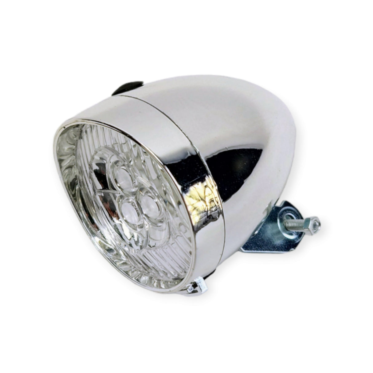 Xtrabike forlygter krom 3 LED EXCL -krog