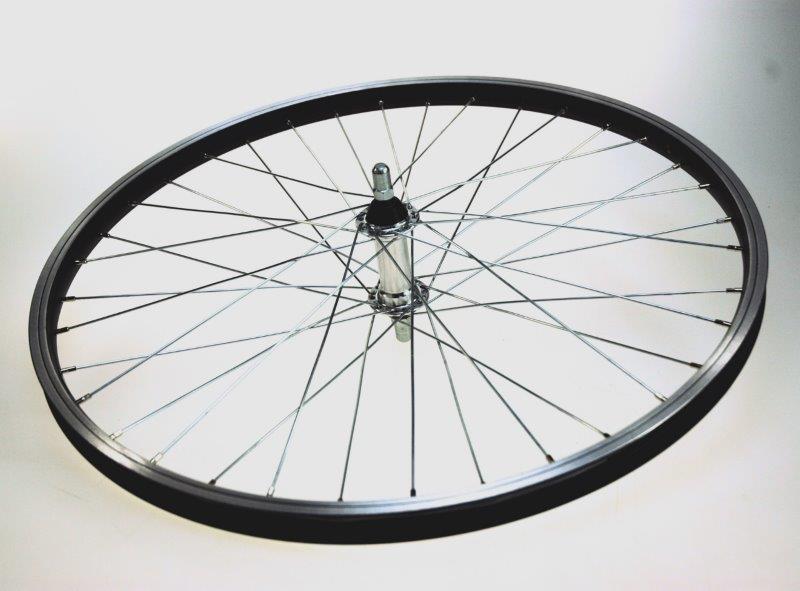 Forhjul 24x1,75 Alu Black