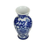 Kersten vaas aardewerk blue 16x9x9cm