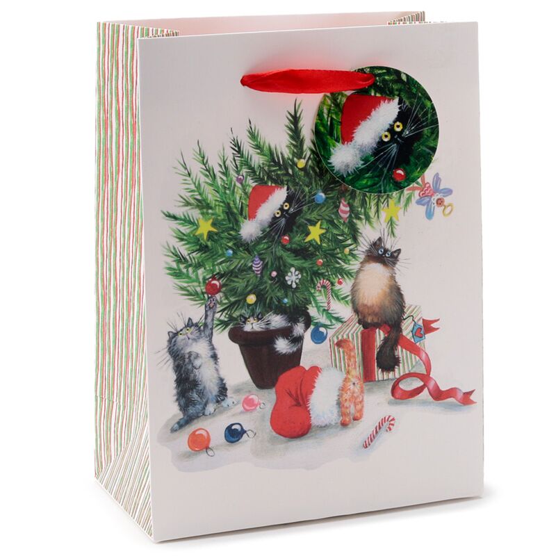 Kim Haskins julekatte - gavepose medium