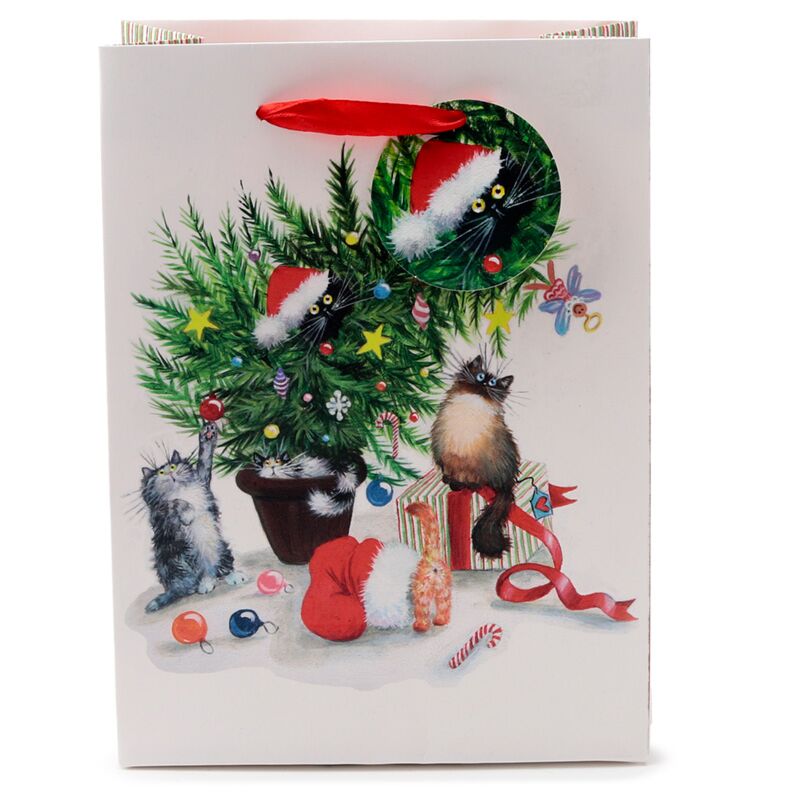 Kim Haskins julekatte - gavepose medium