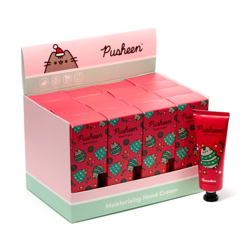Union christmas pusheen the cat clementine fugtgivende håndcreme 75ml