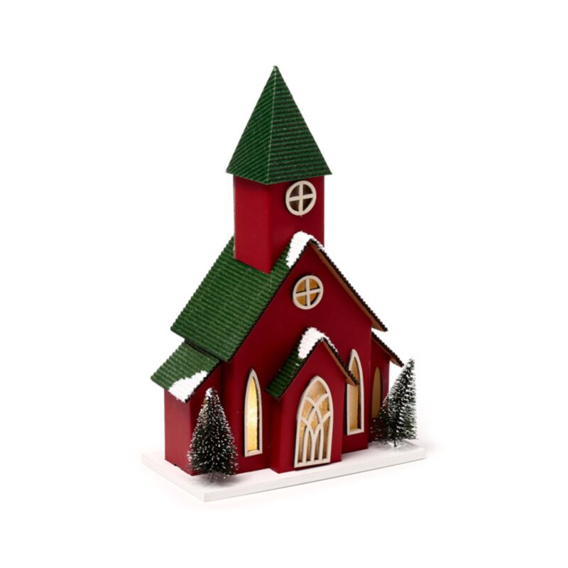 julekirke led dekoration