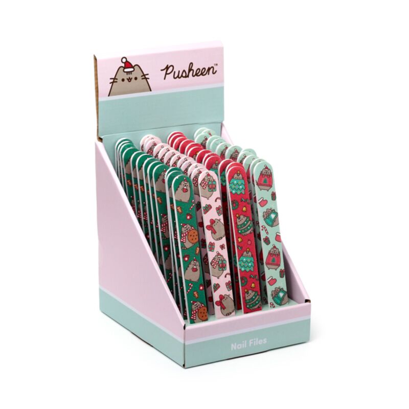Union christmas pusheen kattens neglefiler