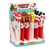 Festlig jule fineliner pen - sort
