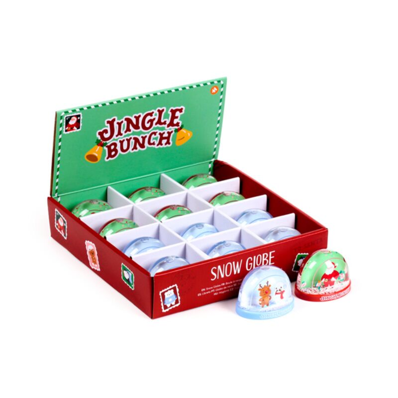 Jingle christmas medium glitter snekugle