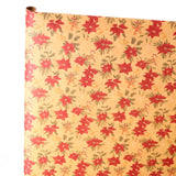Christmas botanicals 3m gaveindpakningspapir rulle