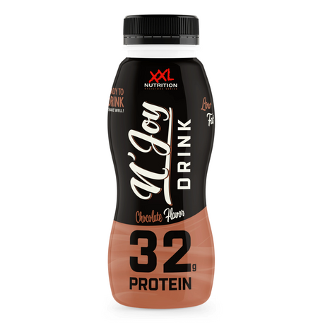 Xxl nutrition n'joy protein drink chocolade pet flesje (6x 310ml)