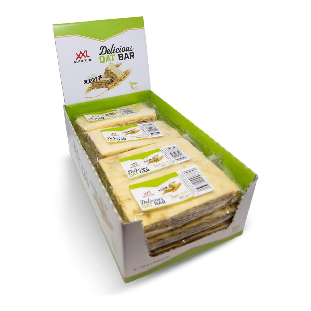 Xxl nutrition oat bar yoghurt muesli (12x 100g)