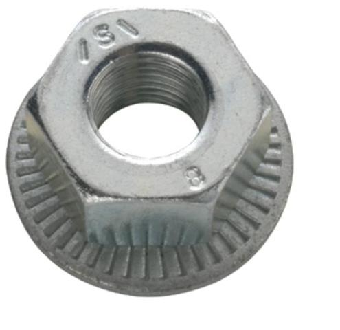 Bofix moer M8 med krave galvaniseret pr. 50