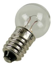Bosma lampe 6v 3w e10 ledning stor
