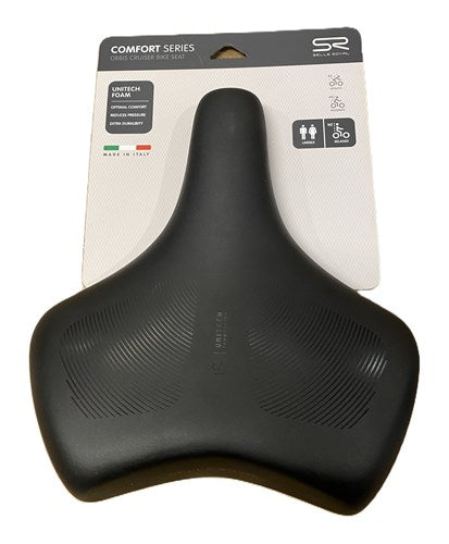 Selle royal e-bike sadel orbis relax m håndtag + rem