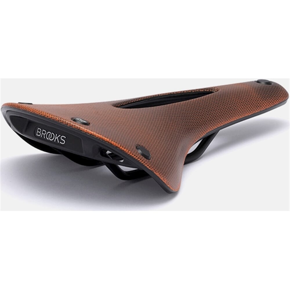Brooks Saddle C17 udskåret orange