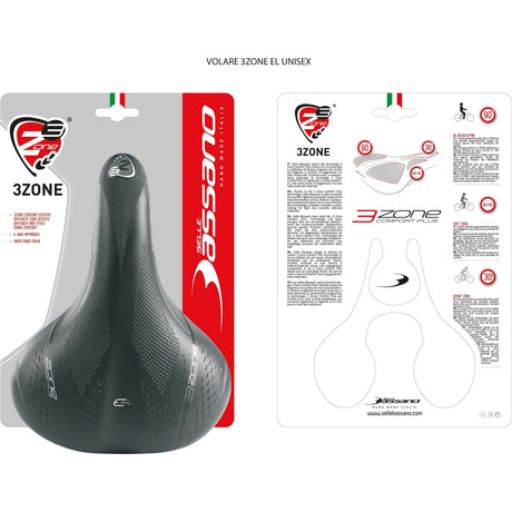 Saddle Sb Volare 3Zone Elm Uni Black