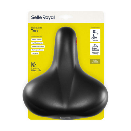 Saddle SR Premium Torx afslappet unisex sort