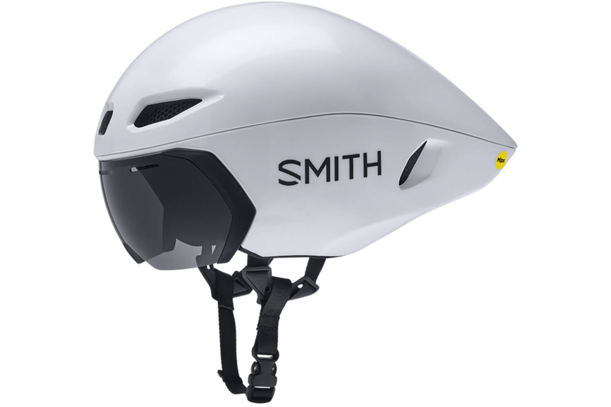 Smith hjelm jetstream tt hvid mat hvid