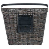 Basil Bremen Rattan Look Kf - Bicycle Basket - First - Dark Brown