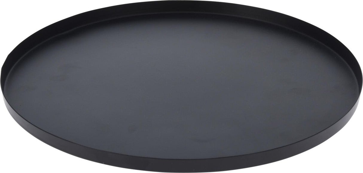 Home styling metal bundplade dia 30cm sort