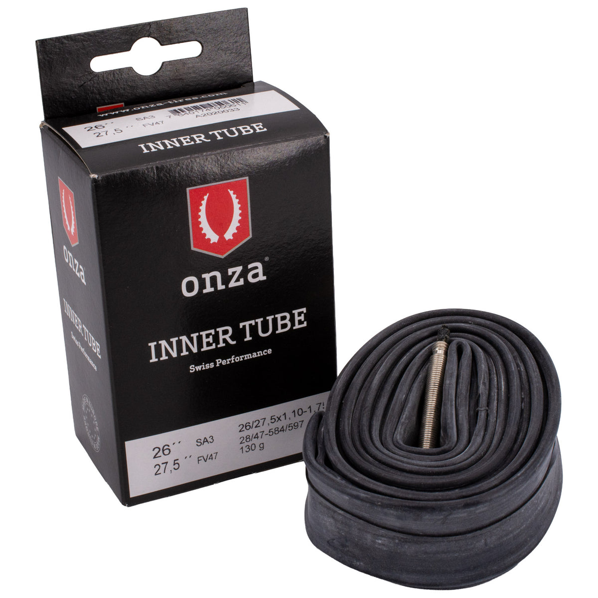 Onza sa3 inderrør 26 27,5x1,10-1,75 sv47