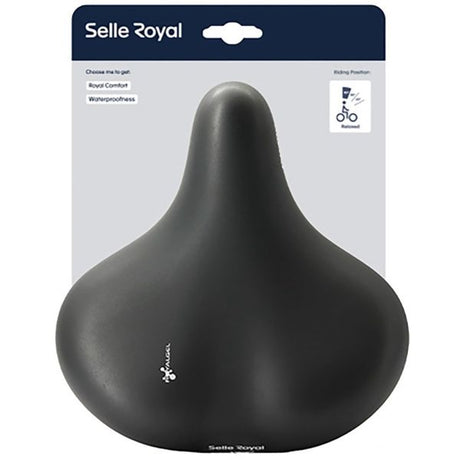 Selleroyal cykelsadel selle royal gipsy spring relaxed - sort
