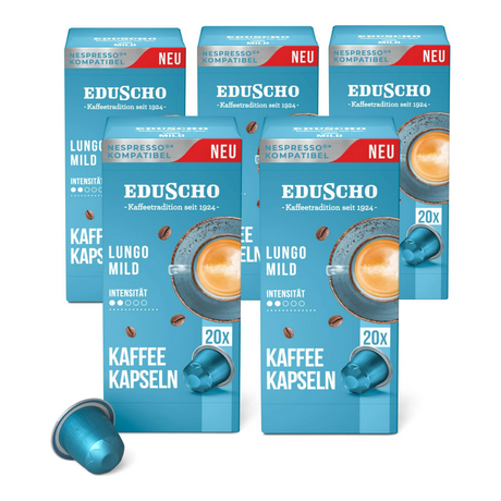Eduscho edu lungo milde kopper (5x 20 kopper)