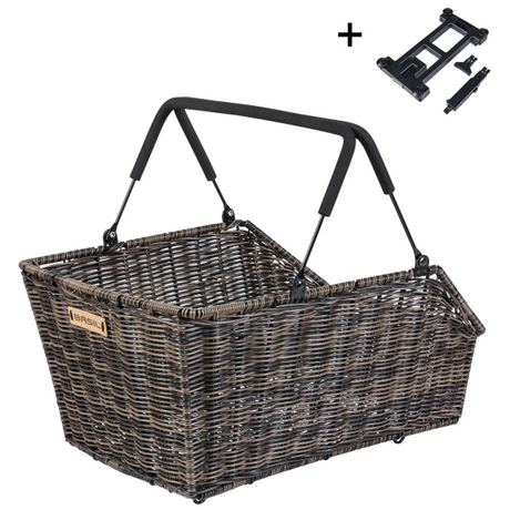 Basilikumkurv cento rattan ser brun ud (mik)